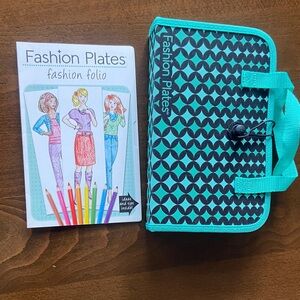 Fashion Plates Fashion Folio Set by Kahootz Toys. Like-new condition.